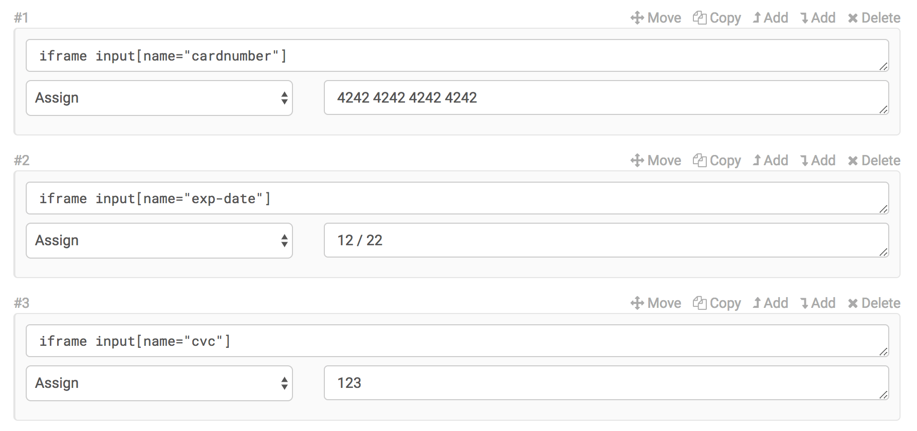 Broadened Stripe checkout steps