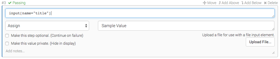Ghost Inspector test editor