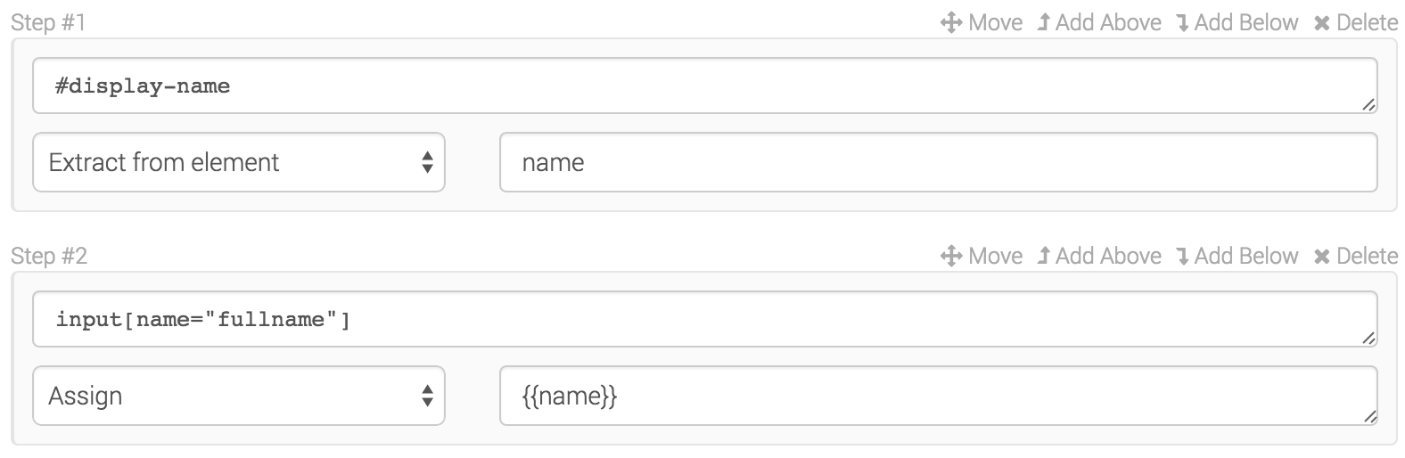 Extracting a value from the DOM into a variable