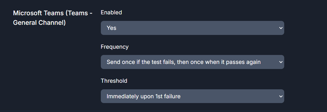 Microsoft Teams: Ghost Inspector Notifications