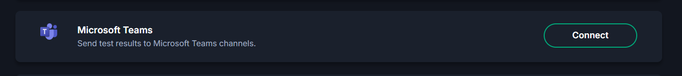 Microsoft Teams: Ghost Inspector Teams Integration